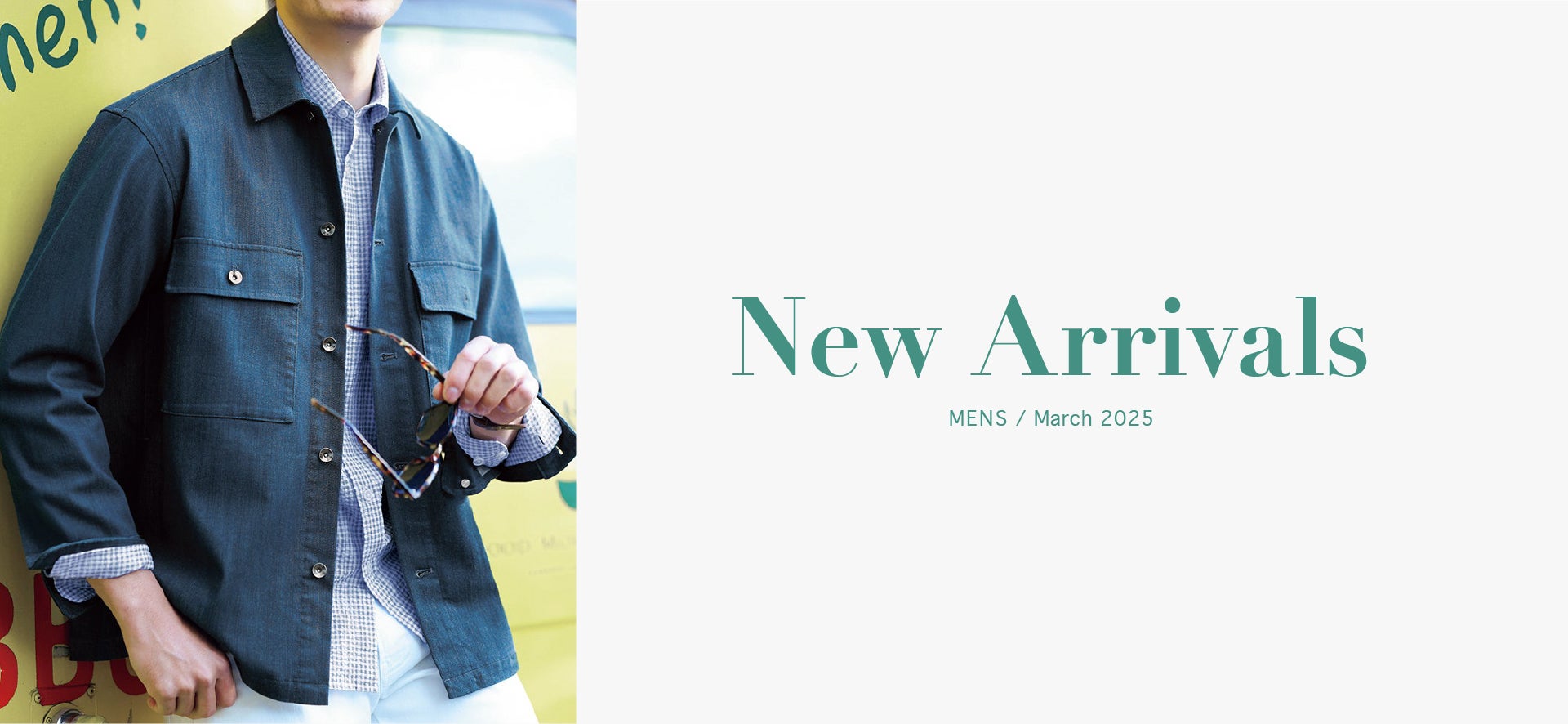 NEW ARRIVALS MENS