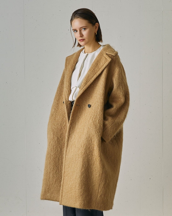 ループモヘア・テディコート