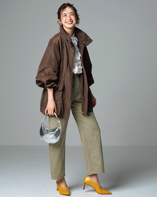 シルキータフタ・マウンテンジャケット