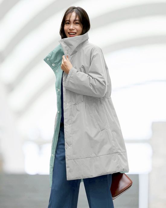 マジカルサーモ・リバーシブルタフタコート
