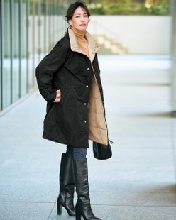 マジカルサーモ・リバーシブルタフタコート