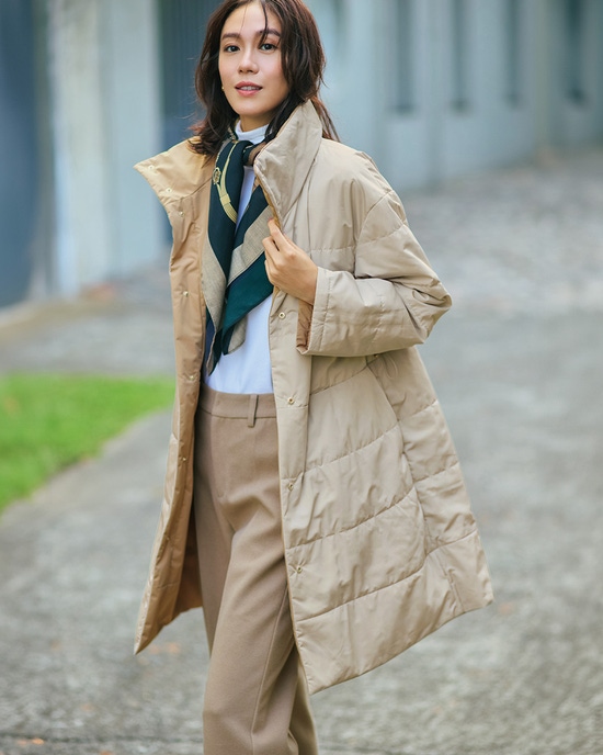 マジカルサーモ・リバーシブルタフタコート