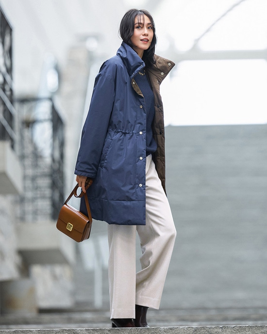 マジカルサーモ・リバーシブルタフタコート