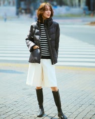 艶Airダウン・スタンドカラーコート