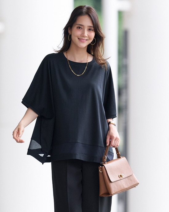 スーピマT・メッシュデザイン