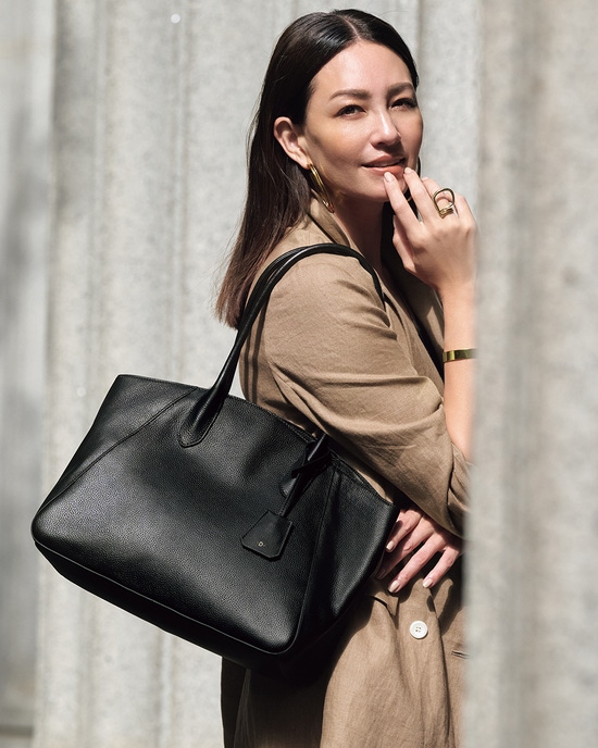 本革・エアートートバッグ