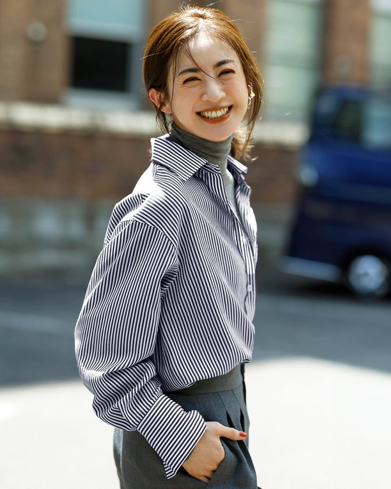 ダブルポケット・ワイドカフスシャツ