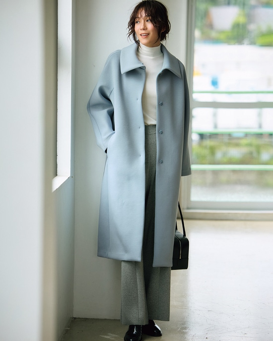 エアーライトフォルム・ビッグカラーコート