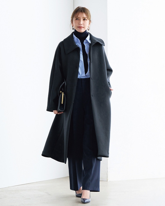 エアーライトフォルム・ビッグカラーコート