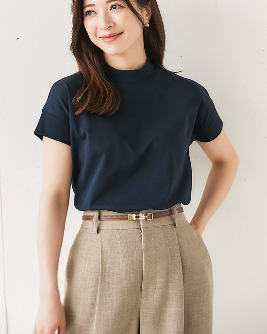 牛革・スライドスリムベルト