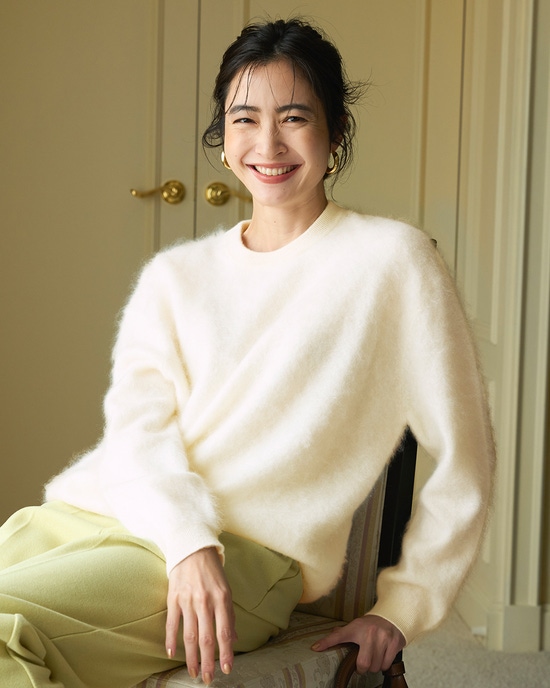 ミンクタッチカシミヤ・セーター