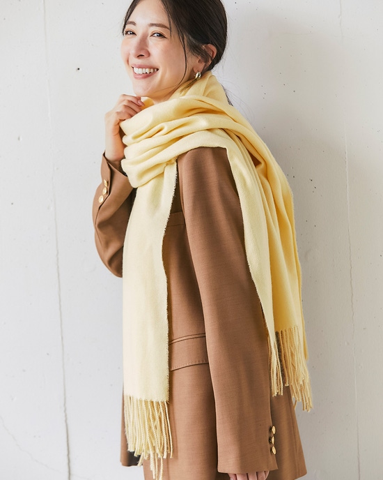 カシミヤタッチ・エアリーストール