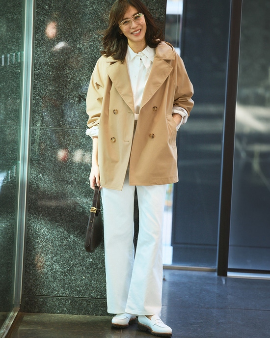 シャットウインド・ダブルブレストコート