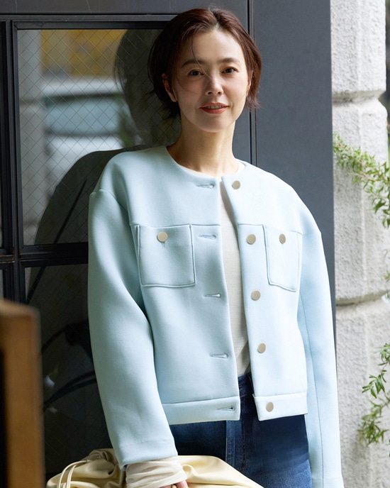 エアーフォルム・Cカラーブルゾン