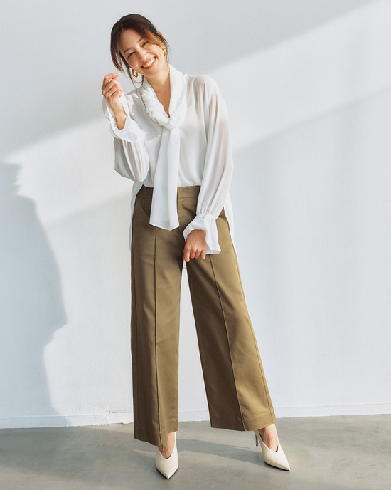 ミラクルストレッチ・ピンタックワイド68cm