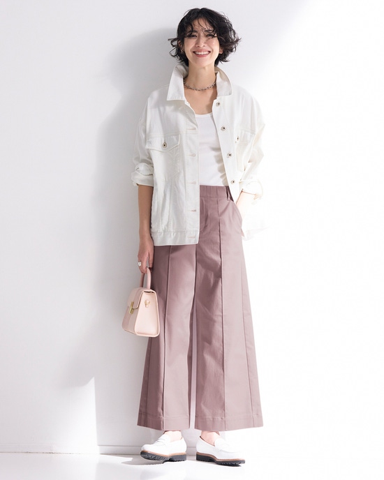 ミラクルストレッチ・ピンタックワイド68cm