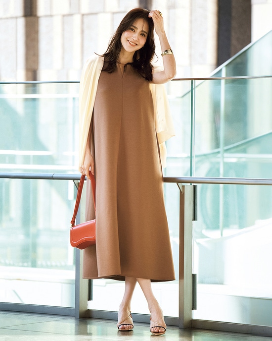 ライトダンボールニット・ジャンスカ