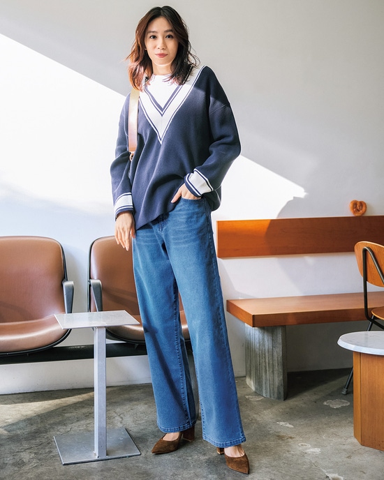 フォルムデニム・ストレート/68cm