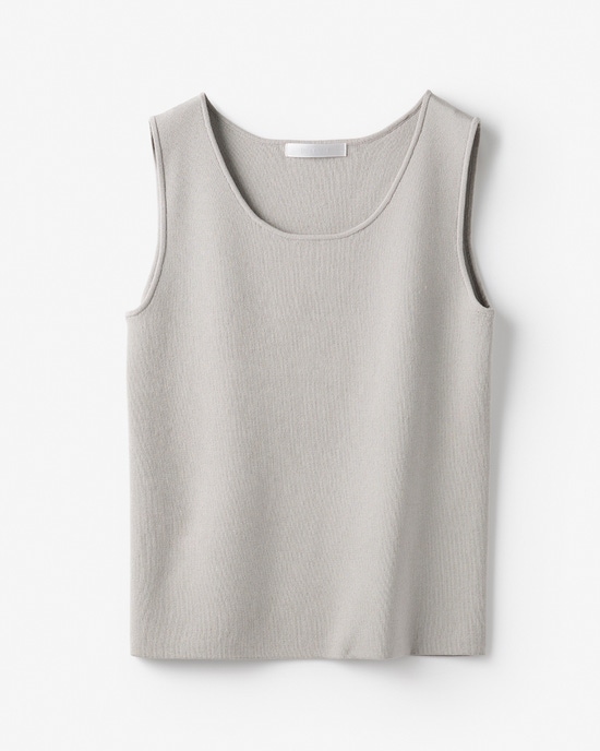 総針ニット・インナークルータンク