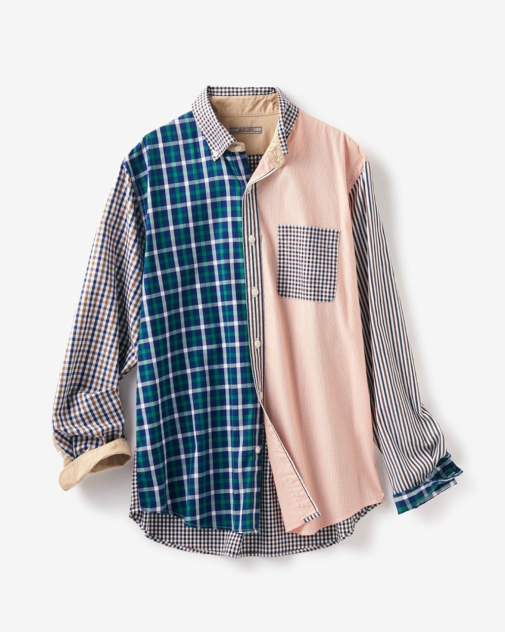 クレイジーパターンシャツ/40代50代からのレディース・メンズ