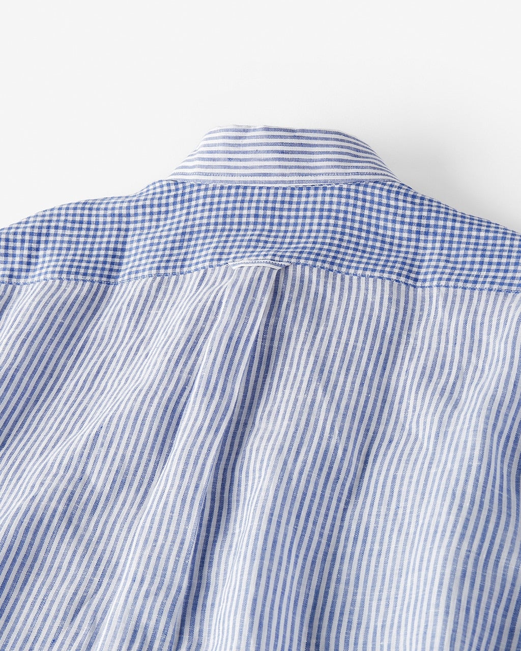 リネンクレイジーパターンシャツ長袖/40代50代からのレディース