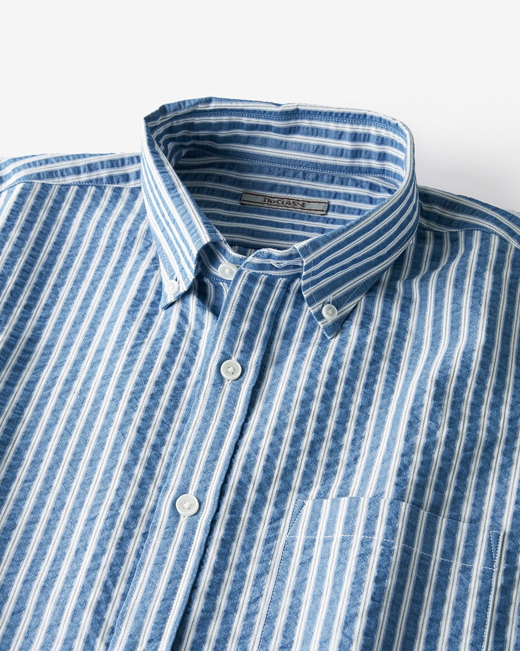 シアサッカーCOOLMAXシャツ長袖/40代50代からのメンズファッション通販 