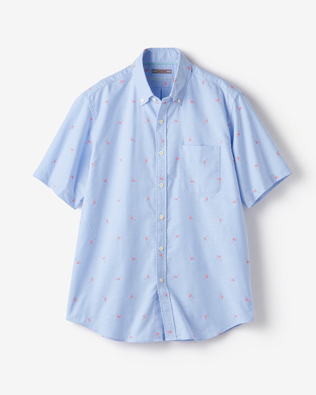 ピュアファインオックスシャツ半袖/40代50代からのレディース・メンズ