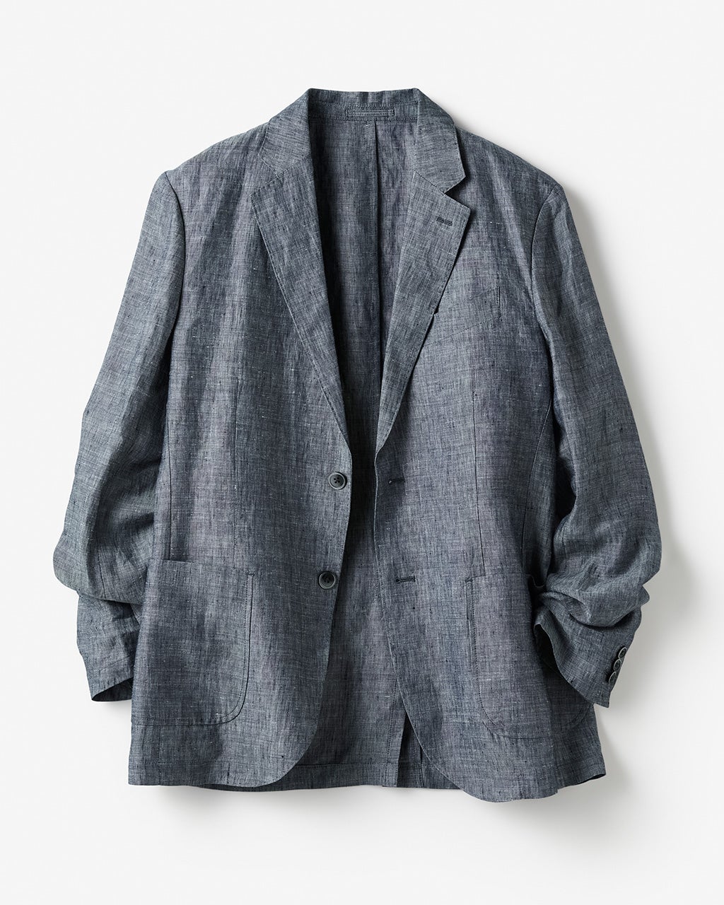 リネンシャンブレージャケット/40代50代からのメンズファッション通販