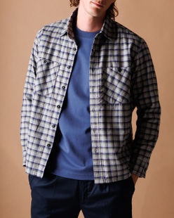 ヒートメッシュ/フランネルCPOジャケット