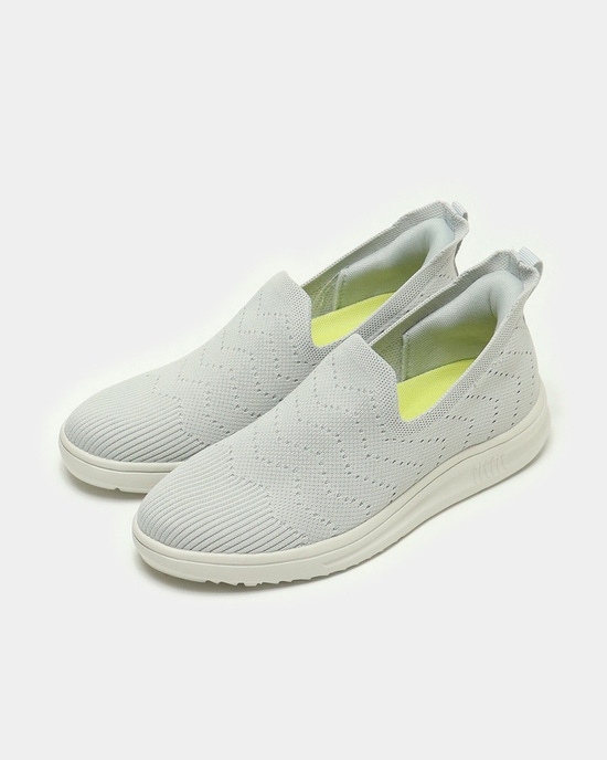 ニットスリッポンシューズ