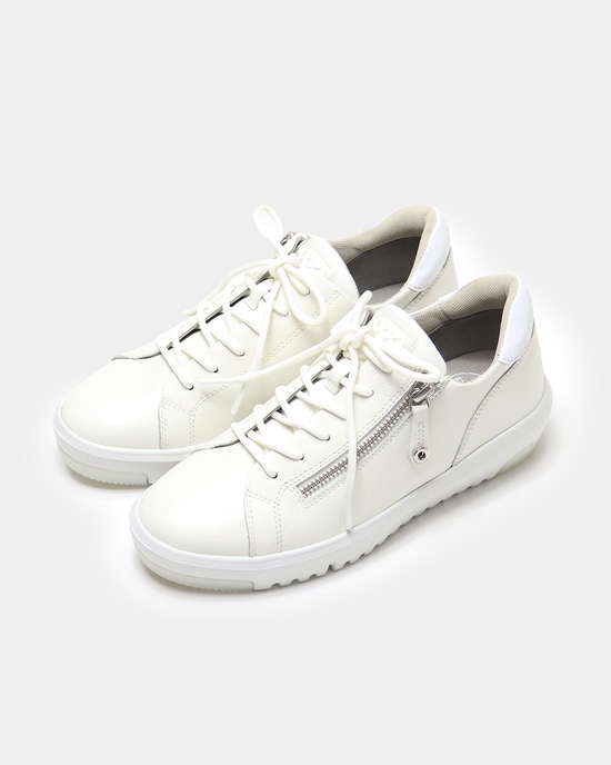 サイドジップレザースニーカー700