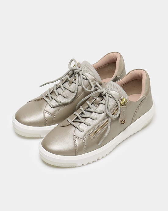 サイドジップレザースニーカー700