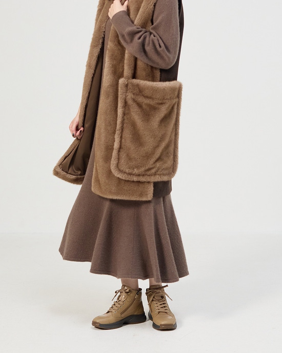 レースアップスニーカーブーツWoW500