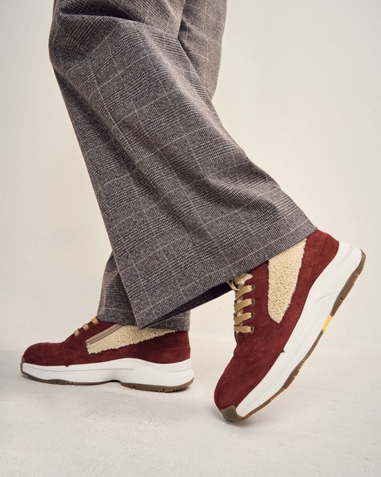 レースアップスニーカーブーツWoW500