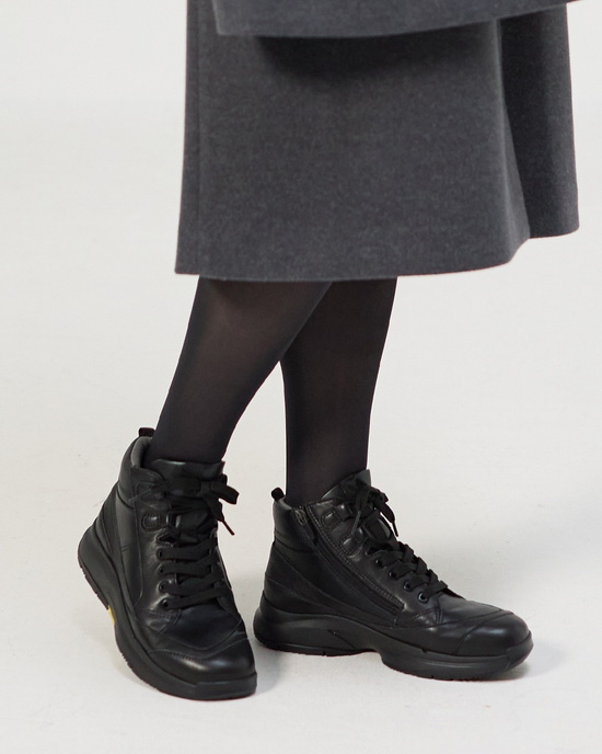 レースアップスニーカーブーツWoW500