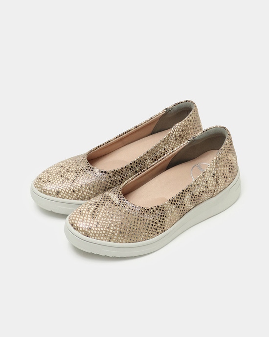 レザーバレエスニーカーLITE