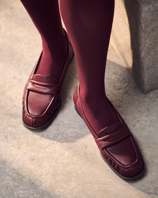 ソフトレザーローファー810