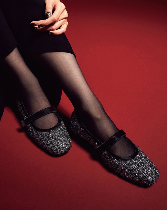 キラキラストラップバレエ800