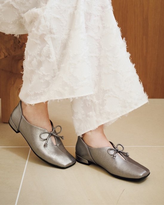 撥水ストレッチスクエアバレエ261