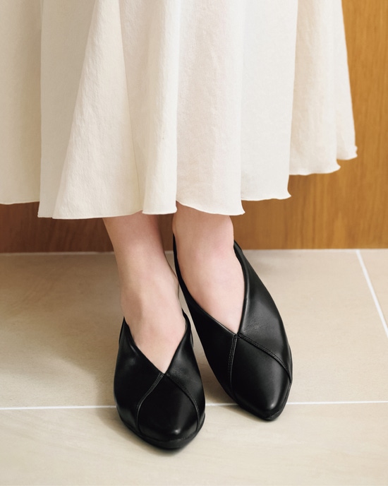 撥水ストレッチポインテッドバレエ251